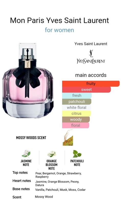 ysl mon paris perfume notes|ysl mon paris chemist warehouse.